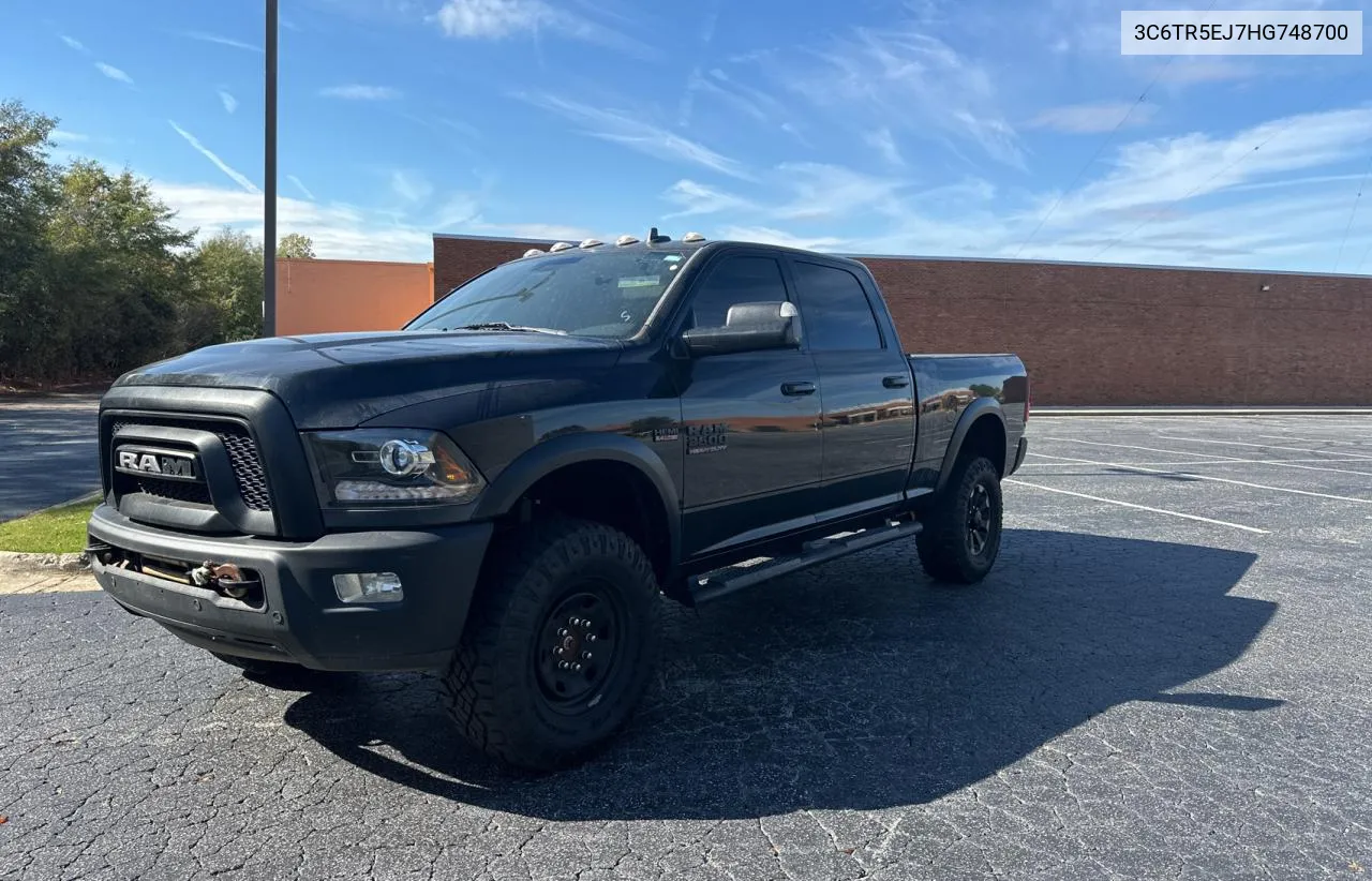 2017 Ram 2500 Powerwagon VIN: 3C6TR5EJ7HG748700 Lot: 80905924