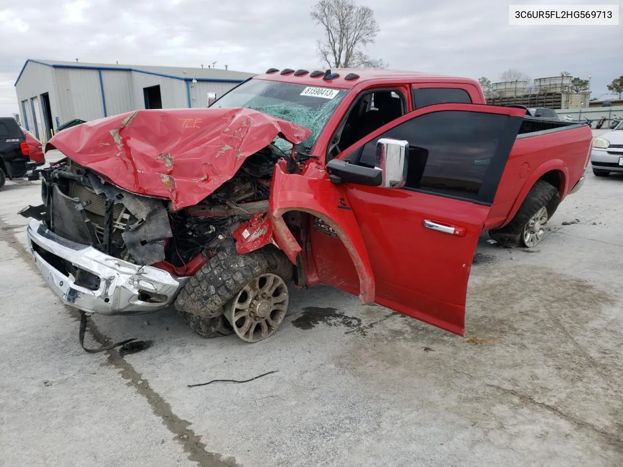 2017 Ram 2500 Laramie VIN: 3C6UR5FL2HG569713 Lot: 81590413