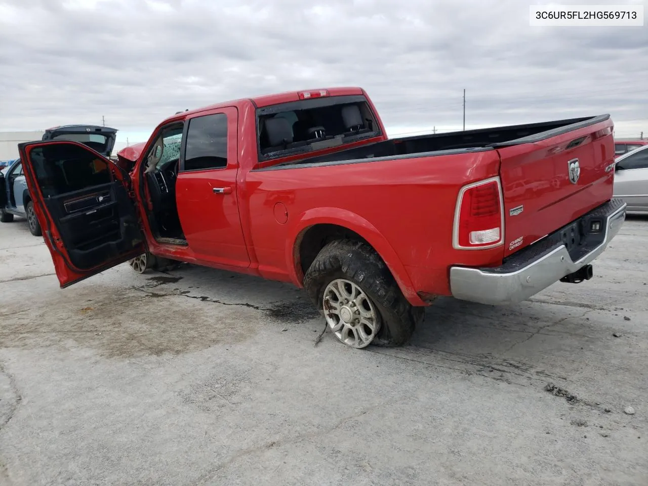 2017 Ram 2500 Laramie VIN: 3C6UR5FL2HG569713 Lot: 81590413