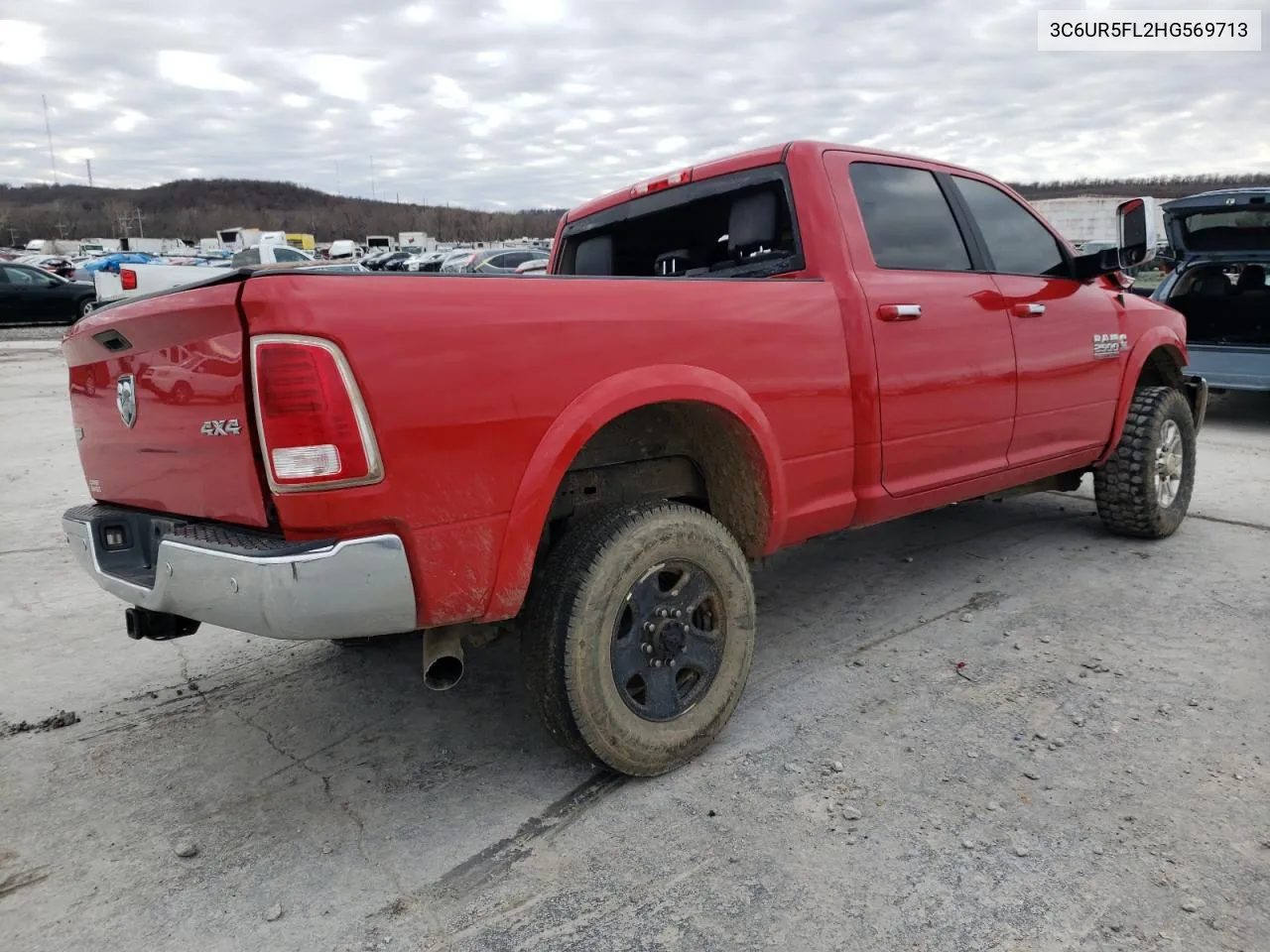 2017 Ram 2500 Laramie VIN: 3C6UR5FL2HG569713 Lot: 81590413