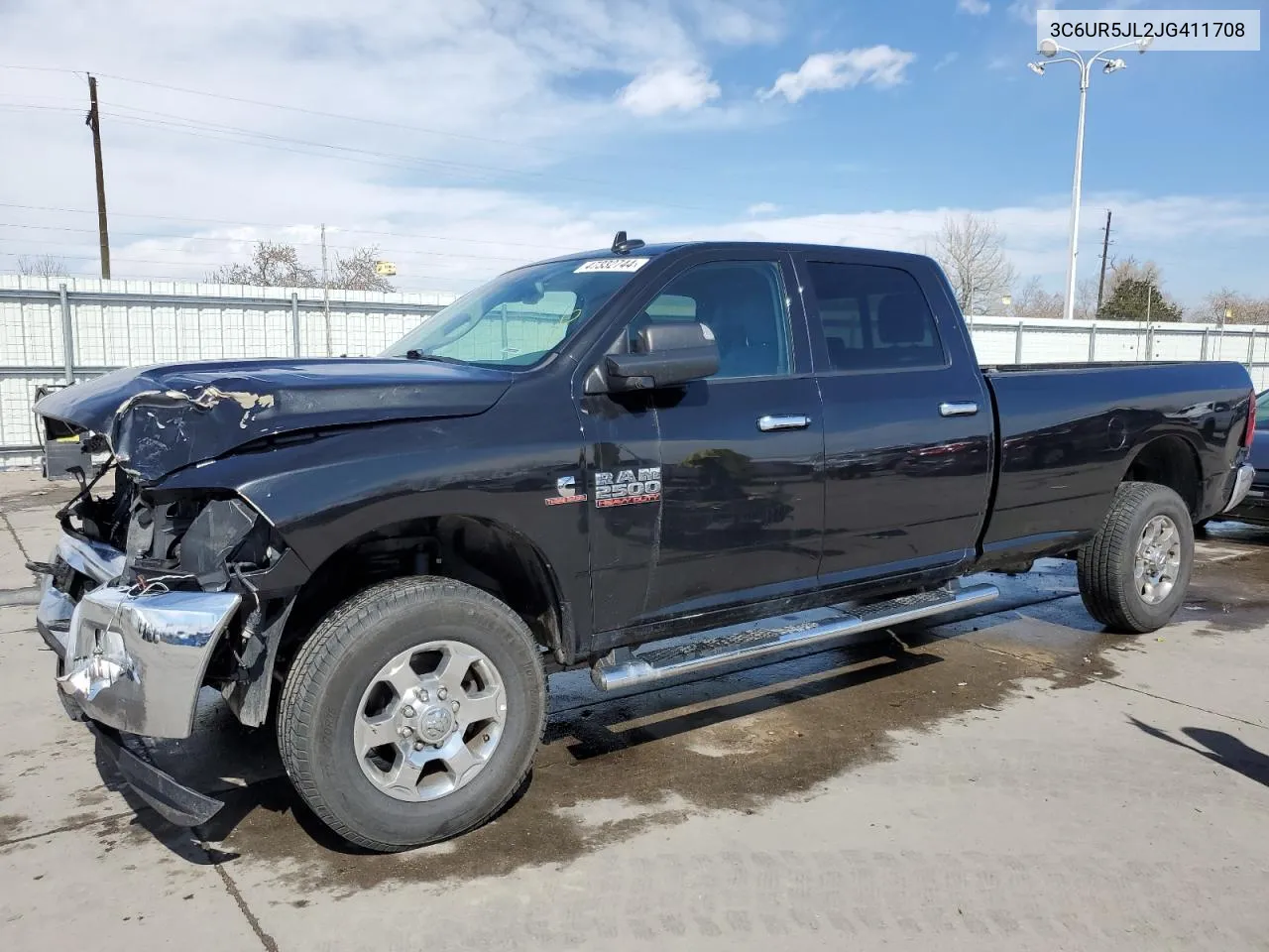 2018 Ram 2500 Slt VIN: 3C6UR5JL2JG411708 Lot: 47332744