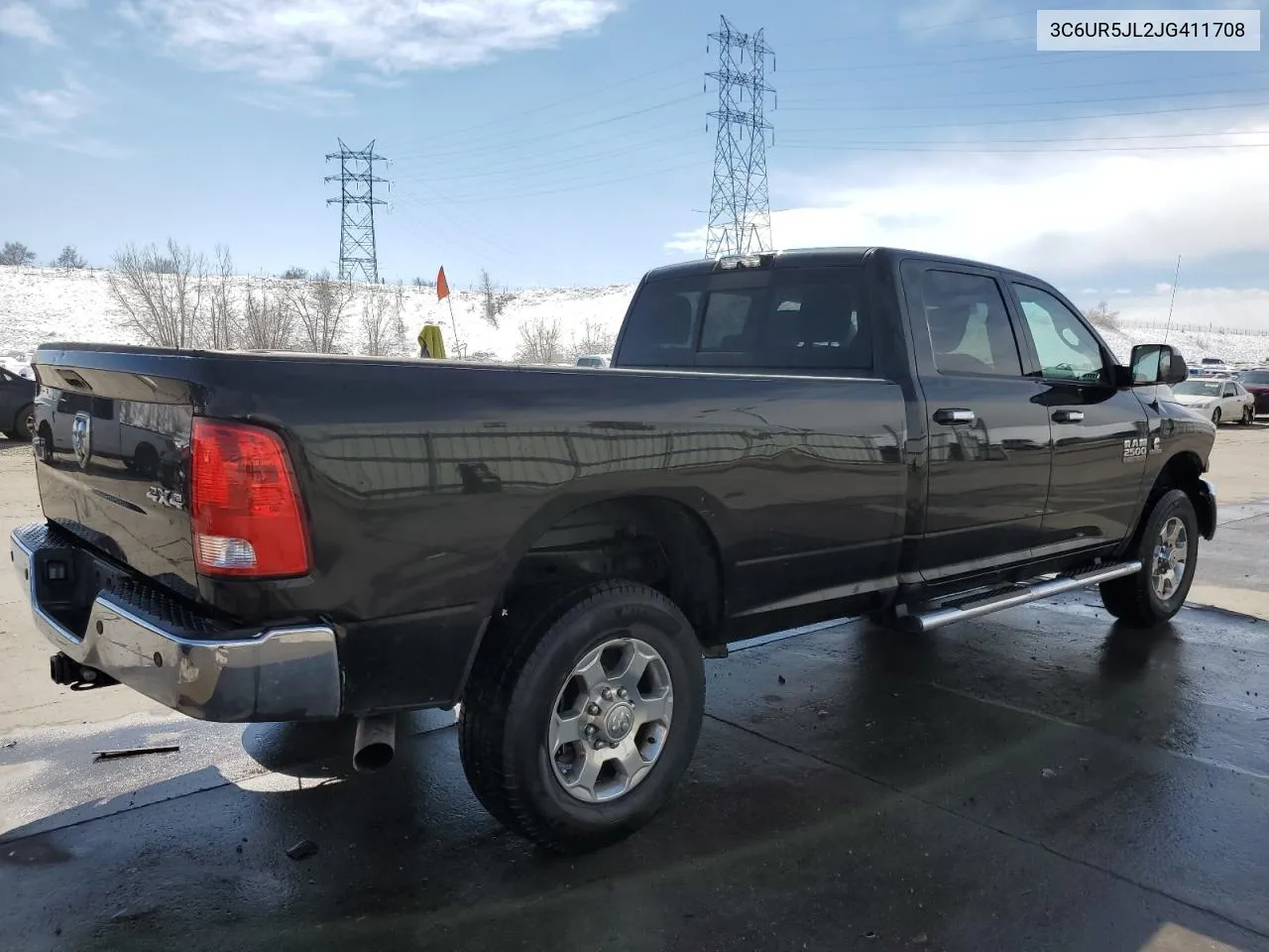 2018 Ram 2500 Slt VIN: 3C6UR5JL2JG411708 Lot: 47332744