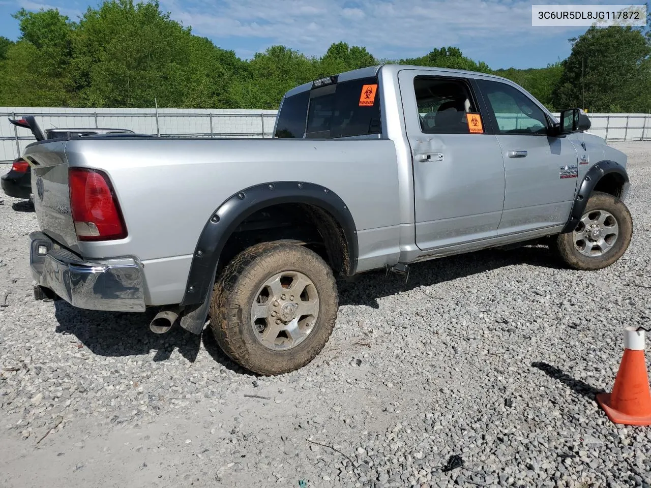 2018 Ram 2500 Slt VIN: 3C6UR5DL8JG117872 Lot: 52175774