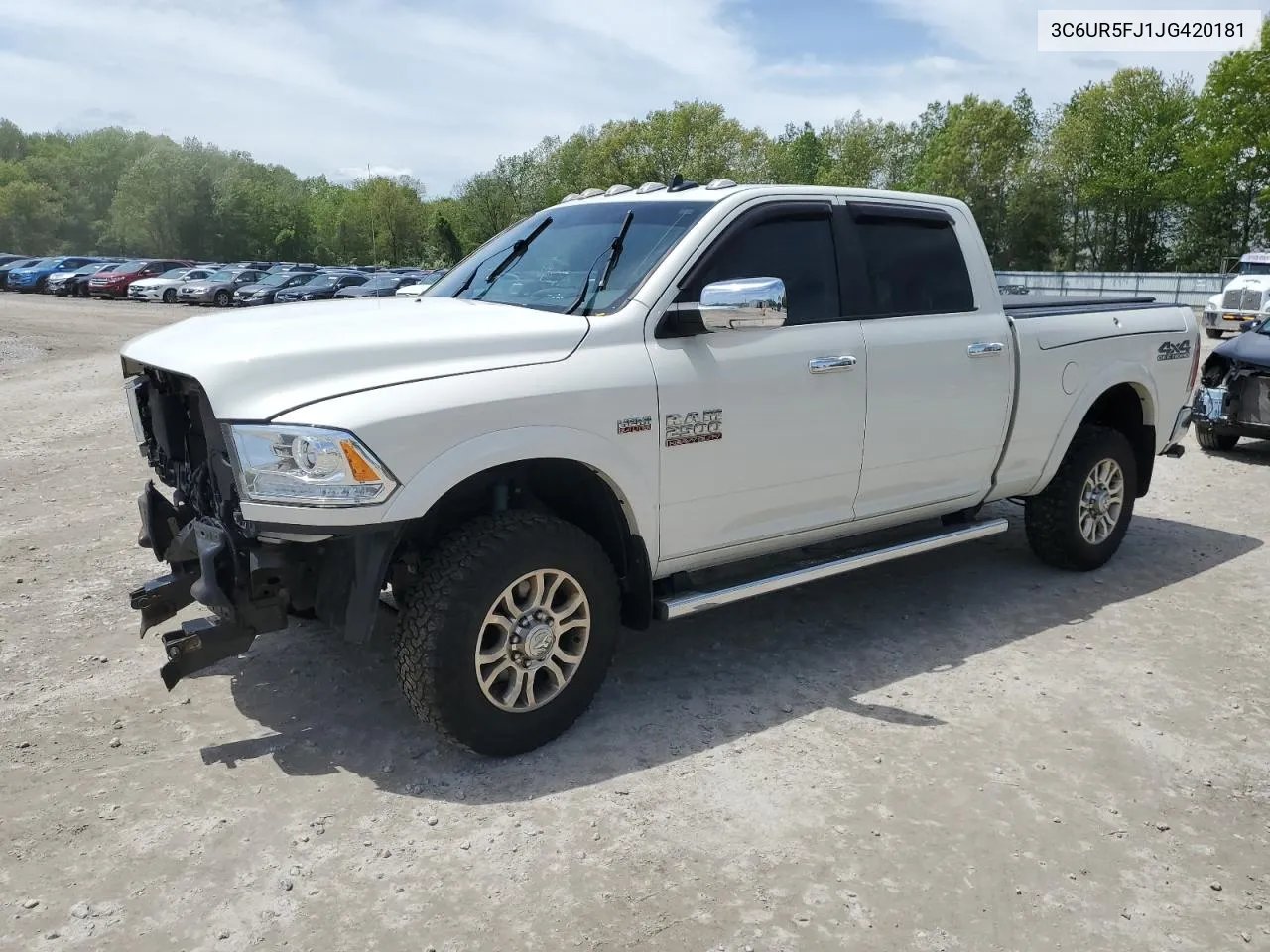 2018 Ram 2500 Laramie VIN: 3C6UR5FJ1JG420181 Lot: 53761744