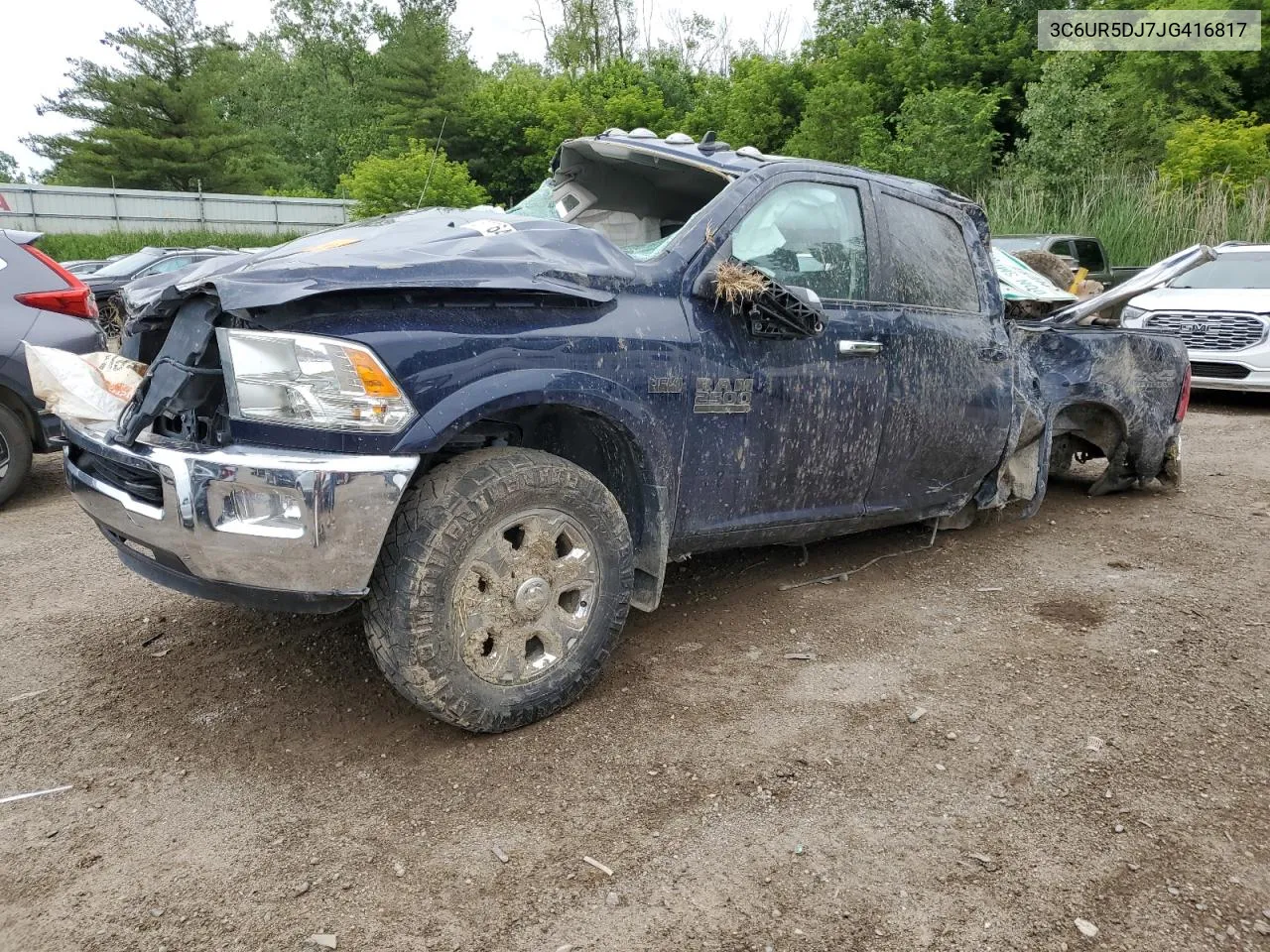 2018 Ram 2500 Slt VIN: 3C6UR5DJ7JG416817 Lot: 57764994