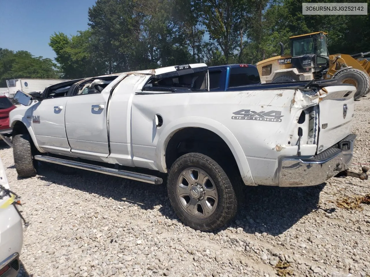 2018 Ram 2500 Laramie VIN: 3C6UR5NJ3JG252142 Lot: 58724454