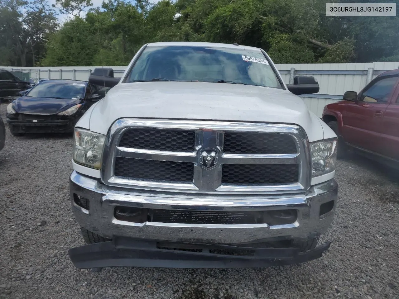 2018 Ram 2500 St VIN: 3C6UR5HL8JG142197 Lot: 59878334