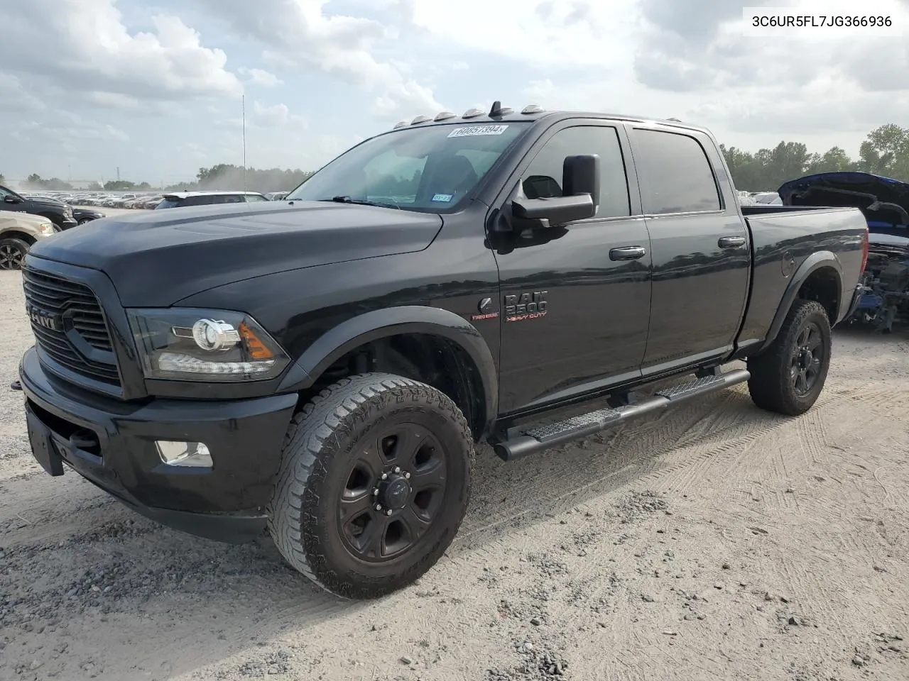 2018 Ram 2500 Laramie VIN: 3C6UR5FL7JG366936 Lot: 60857394