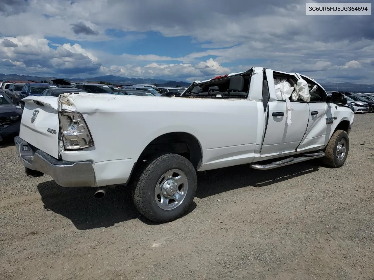 2018 Ram 2500 St VIN: 3C6UR5HJ5JG364694 Lot: 60971914