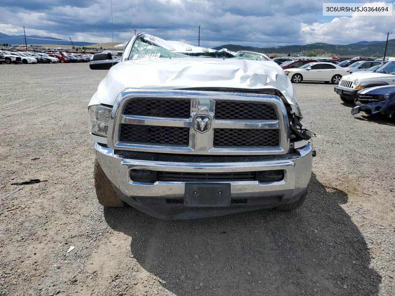 2018 Ram 2500 St VIN: 3C6UR5HJ5JG364694 Lot: 60971914