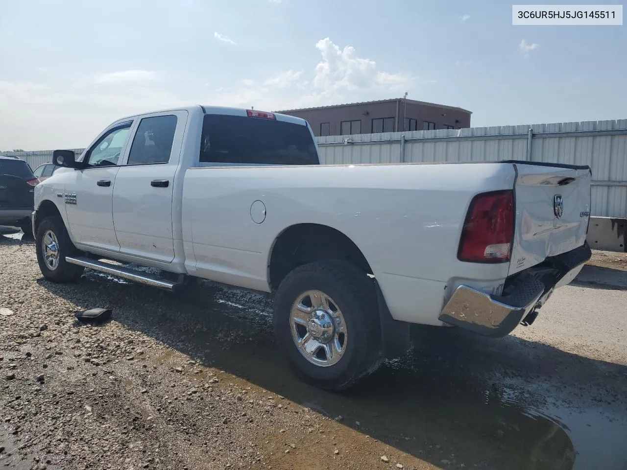 2018 Ram 2500 St VIN: 3C6UR5HJ5JG145511 Lot: 61420054