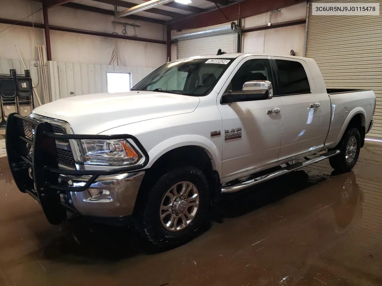 2018 Ram 2500 Laramie VIN: 3C6UR5NJ9JG115478 Lot: 63900434