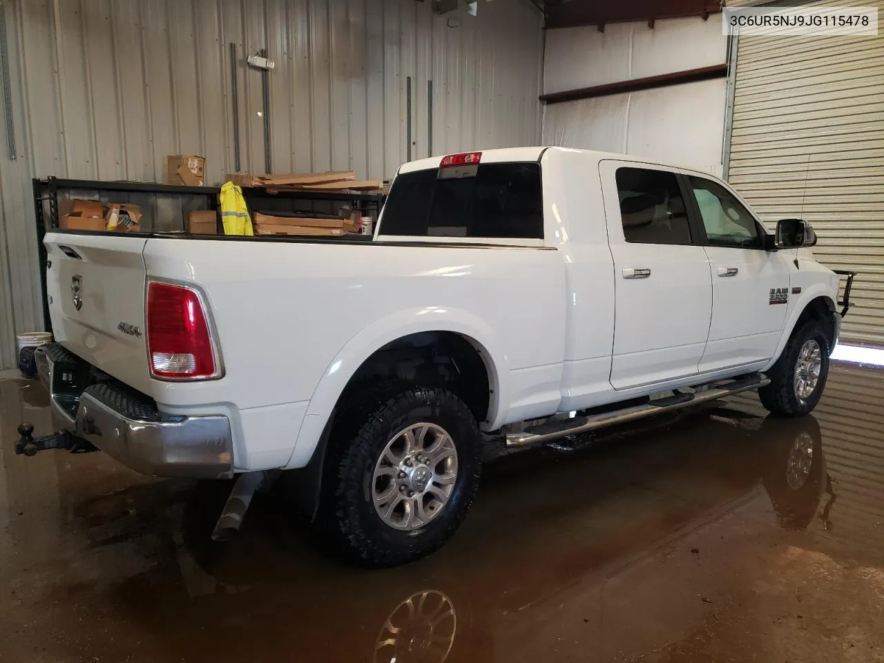 2018 Ram 2500 Laramie VIN: 3C6UR5NJ9JG115478 Lot: 63900434