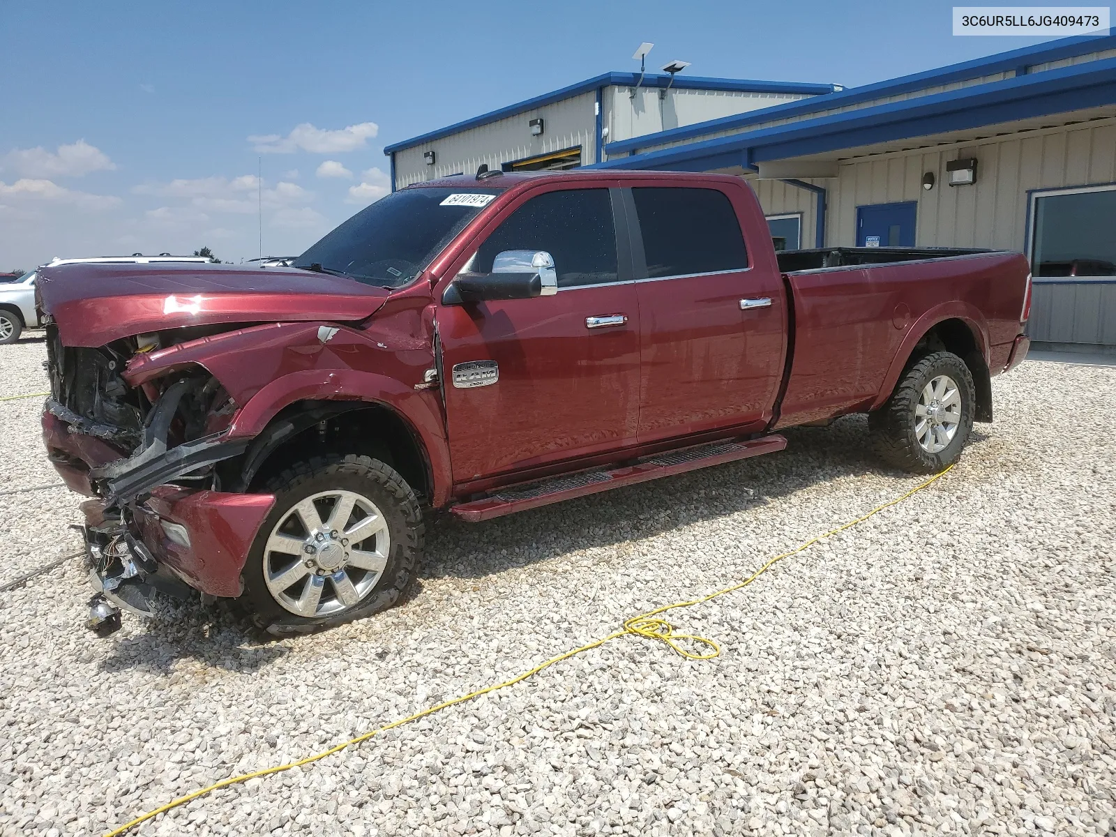 2018 Ram 2500 Longhorn VIN: 3C6UR5LL6JG409473 Lot: 64101974