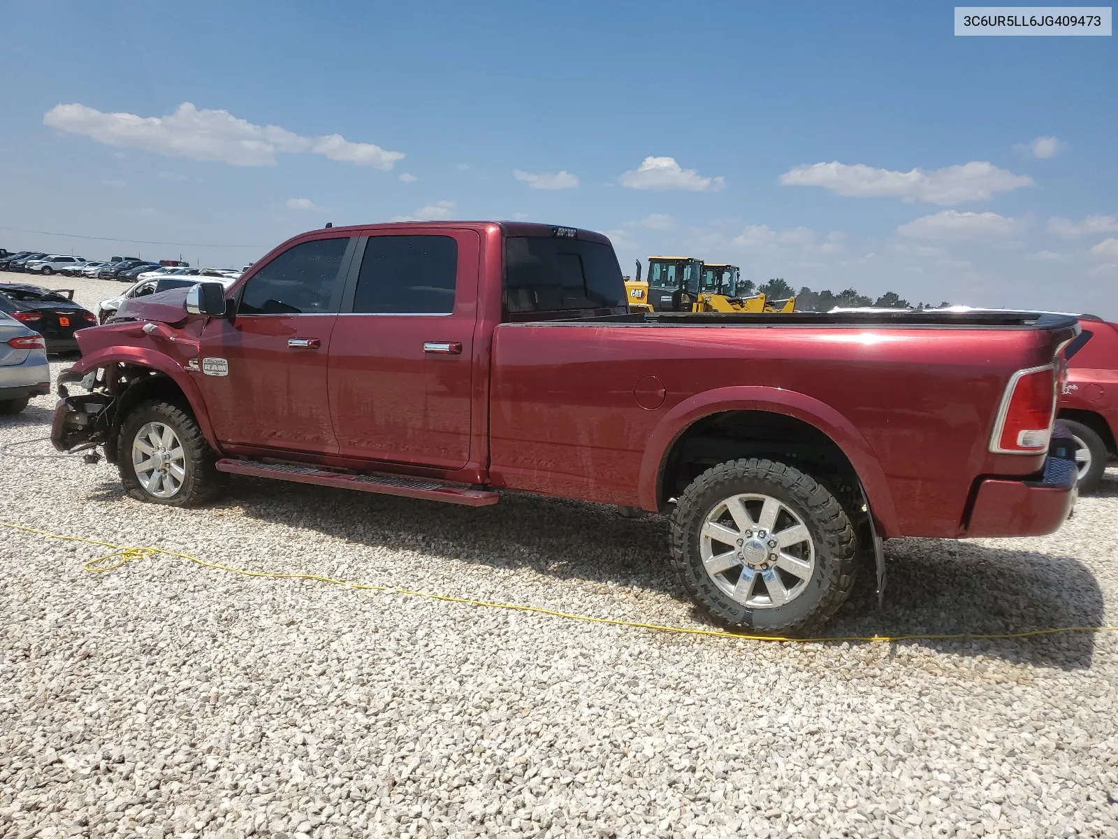 2018 Ram 2500 Longhorn VIN: 3C6UR5LL6JG409473 Lot: 64101974