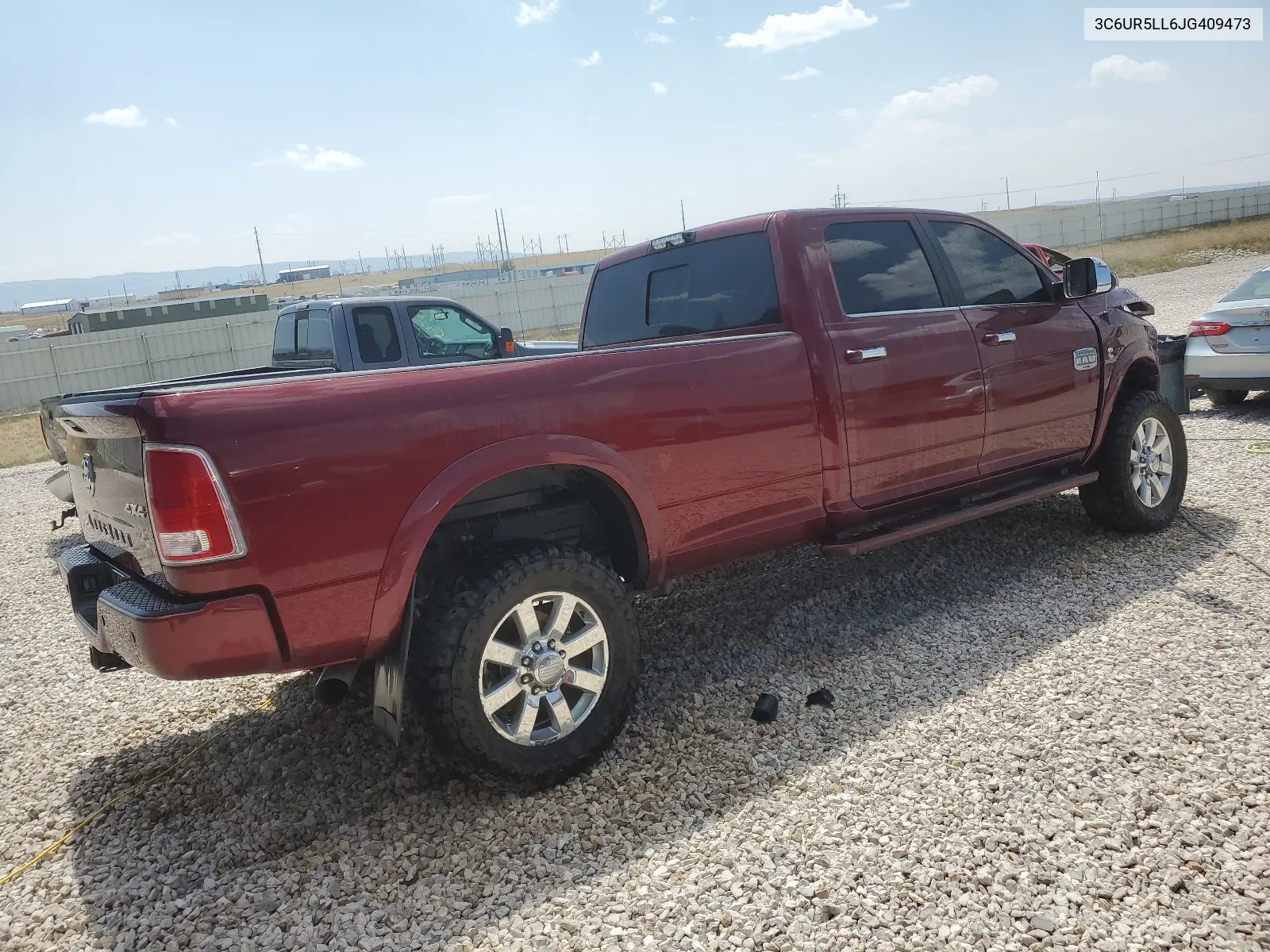 2018 Ram 2500 Longhorn VIN: 3C6UR5LL6JG409473 Lot: 64101974