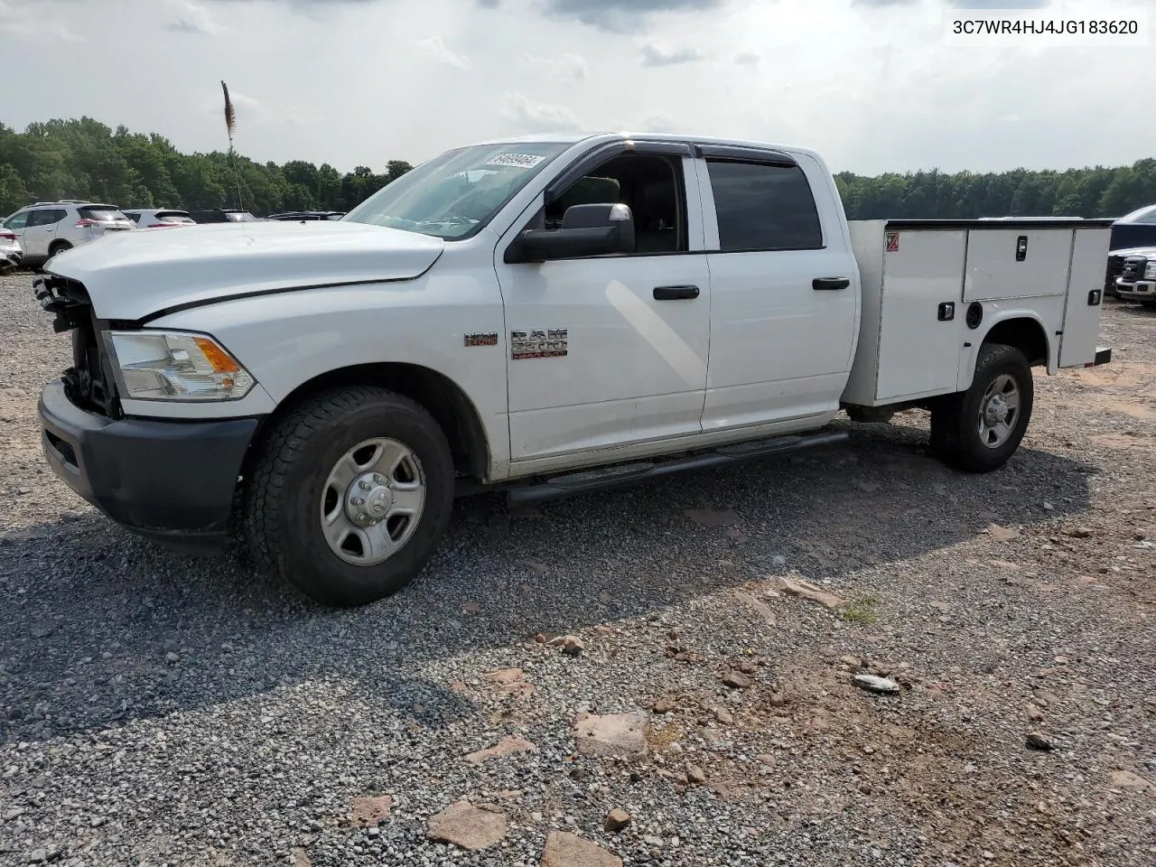 2018 Ram 2500 St VIN: 3C7WR4HJ4JG183620 Lot: 64699464