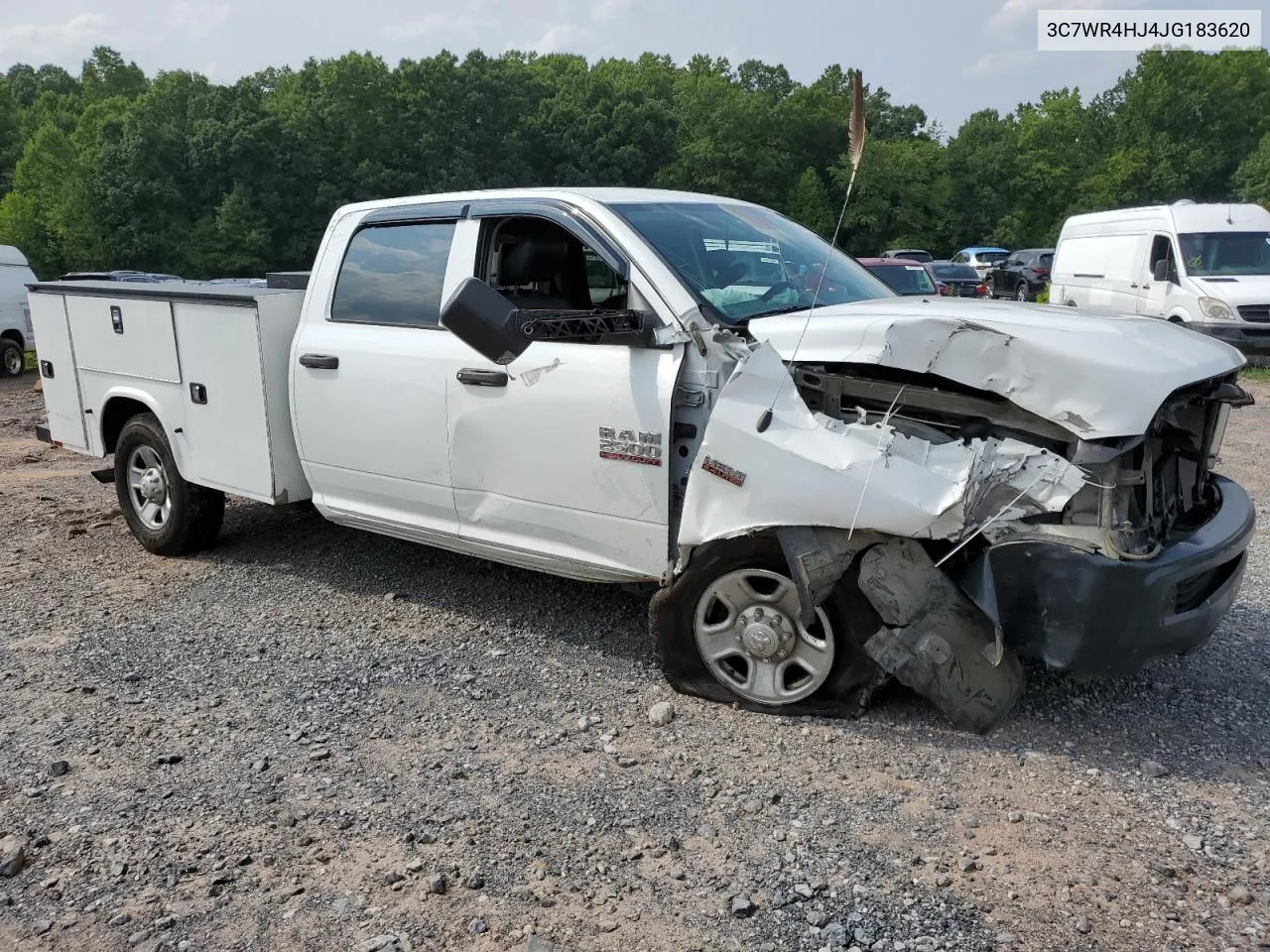 2018 Ram 2500 St VIN: 3C7WR4HJ4JG183620 Lot: 64699464