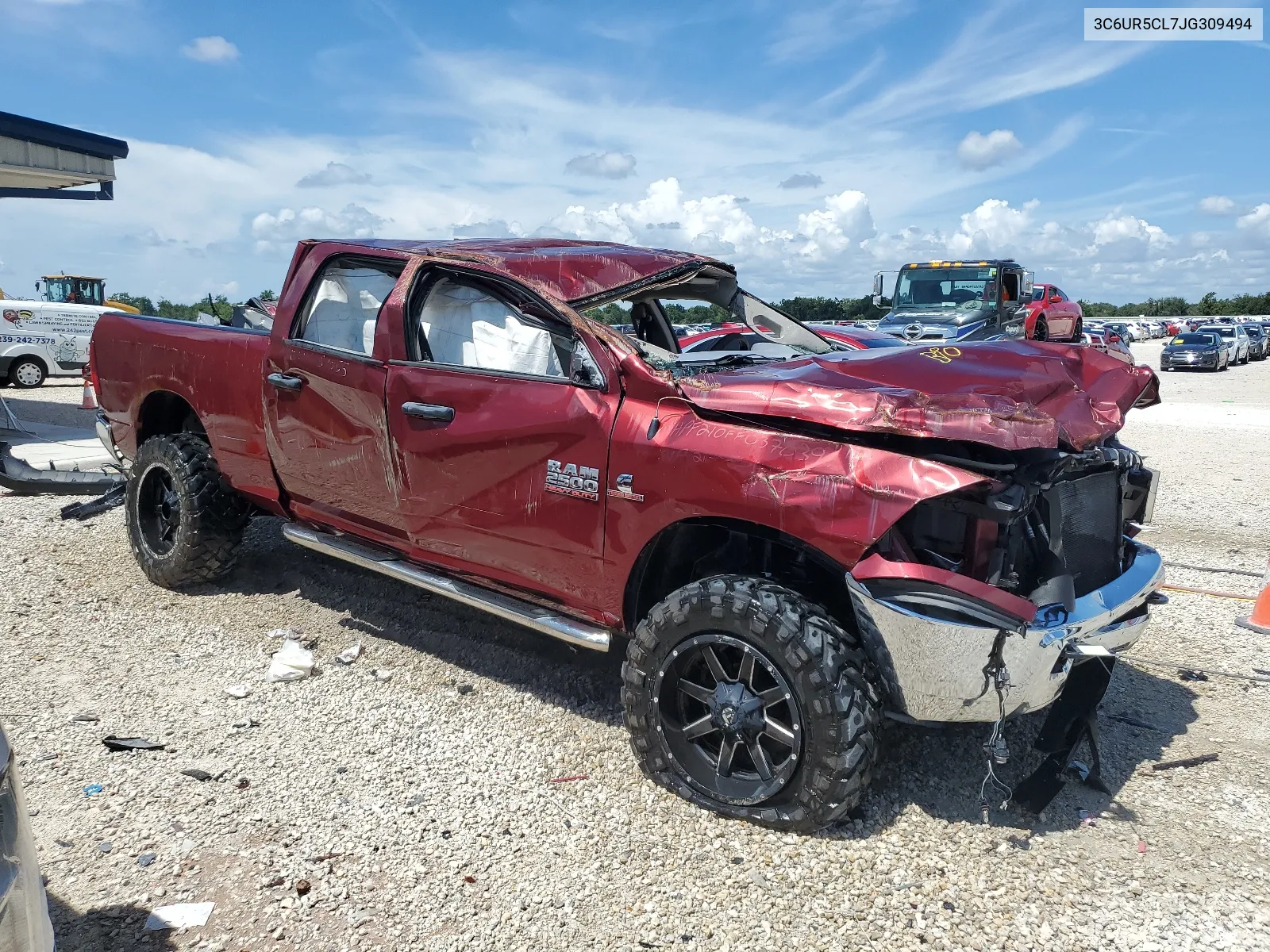 2018 Ram 2500 St VIN: 3C6UR5CL7JG309494 Lot: 64849994