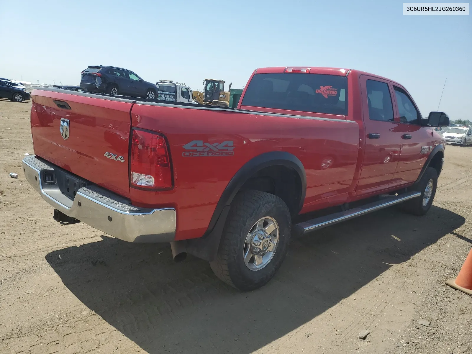 3C6UR5HL2JG260360 2018 Ram 2500 St