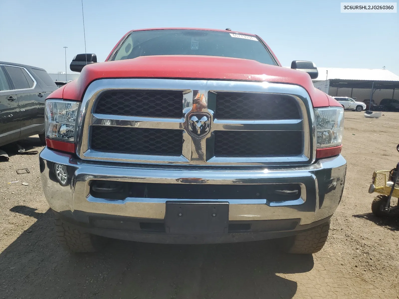 2018 Ram 2500 St VIN: 3C6UR5HL2JG260360 Lot: 65773534