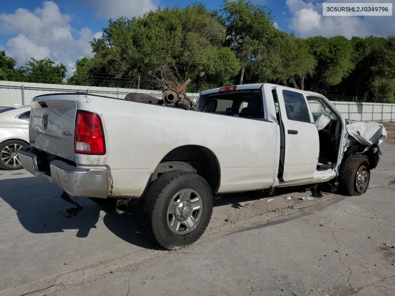 2018 Ram 2500 St VIN: 3C6UR5HL2JG349796 Lot: 65841024