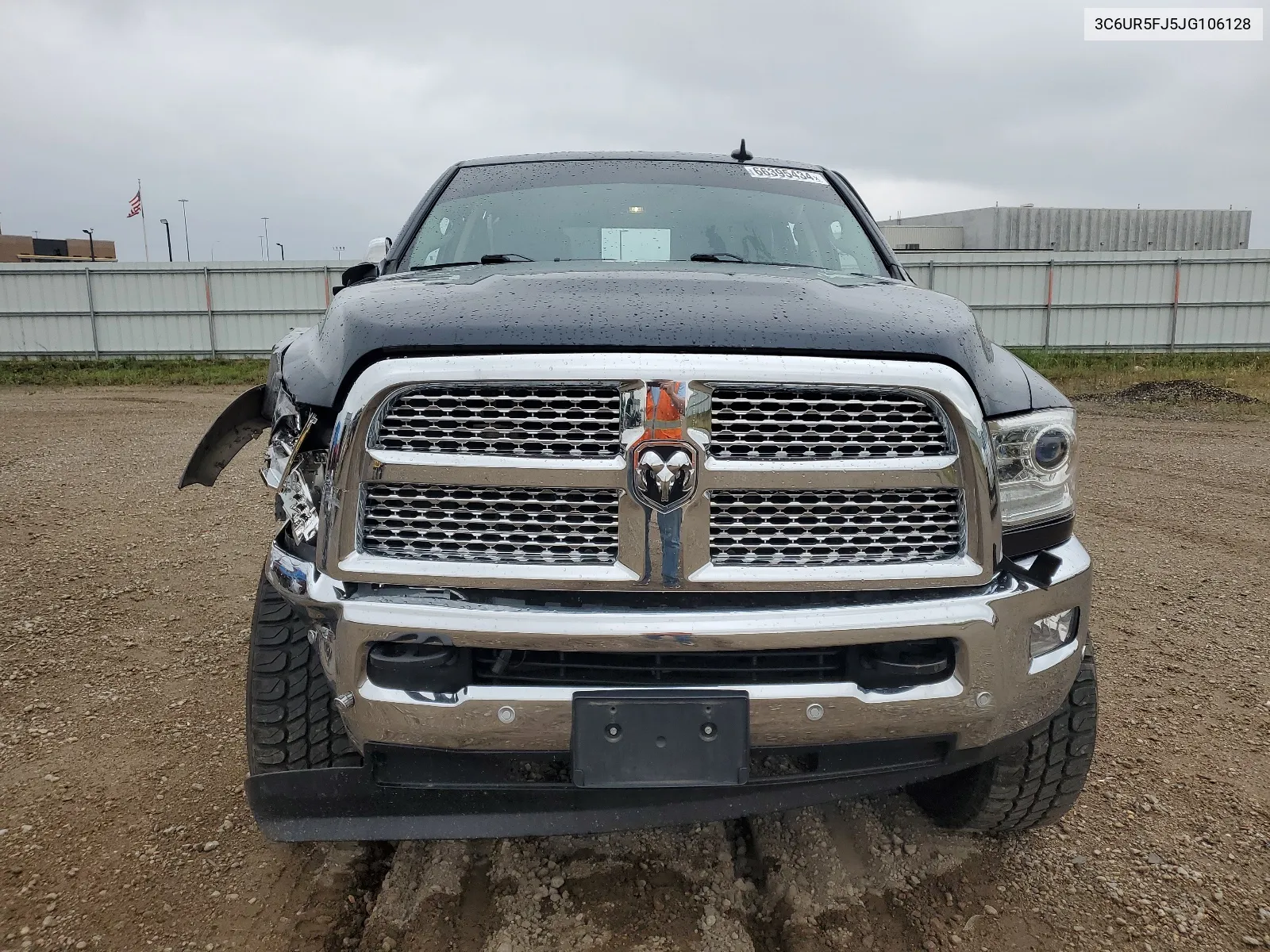 2018 Ram 2500 Laramie VIN: 3C6UR5FJ5JG106128 Lot: 66395434