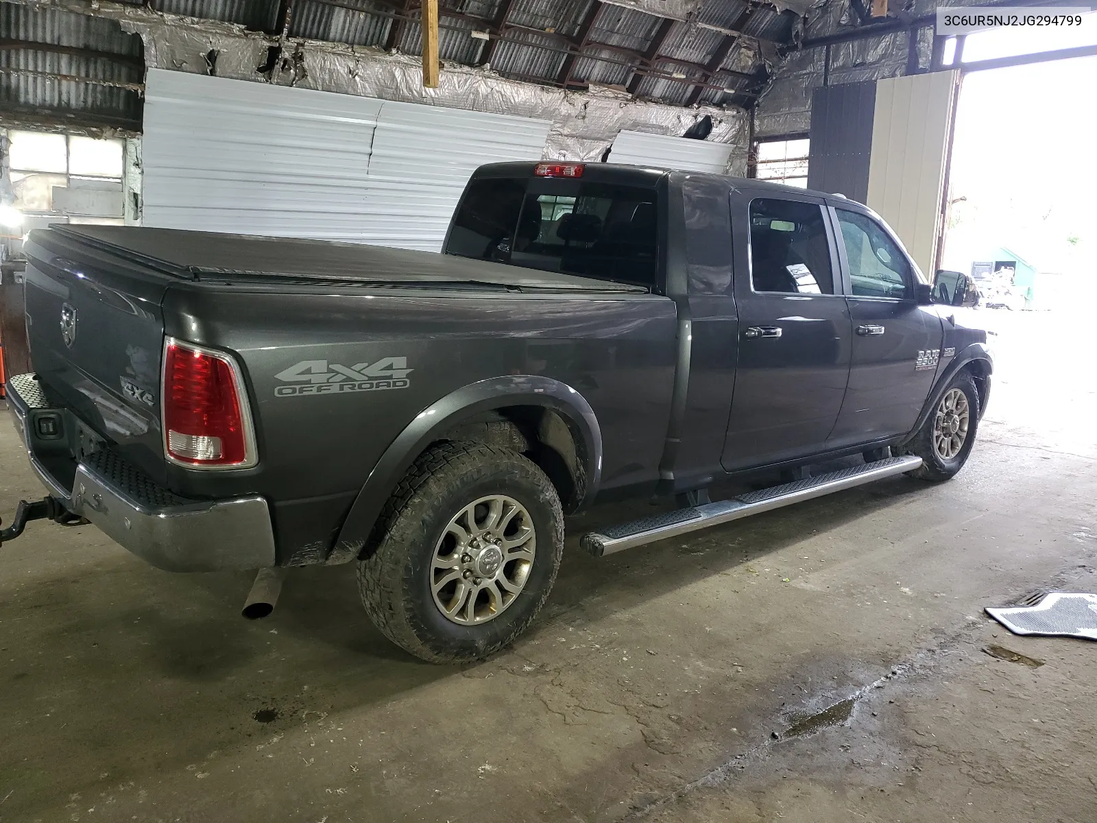 2018 Ram 2500 Laramie VIN: 3C6UR5NJ2JG294799 Lot: 70273154