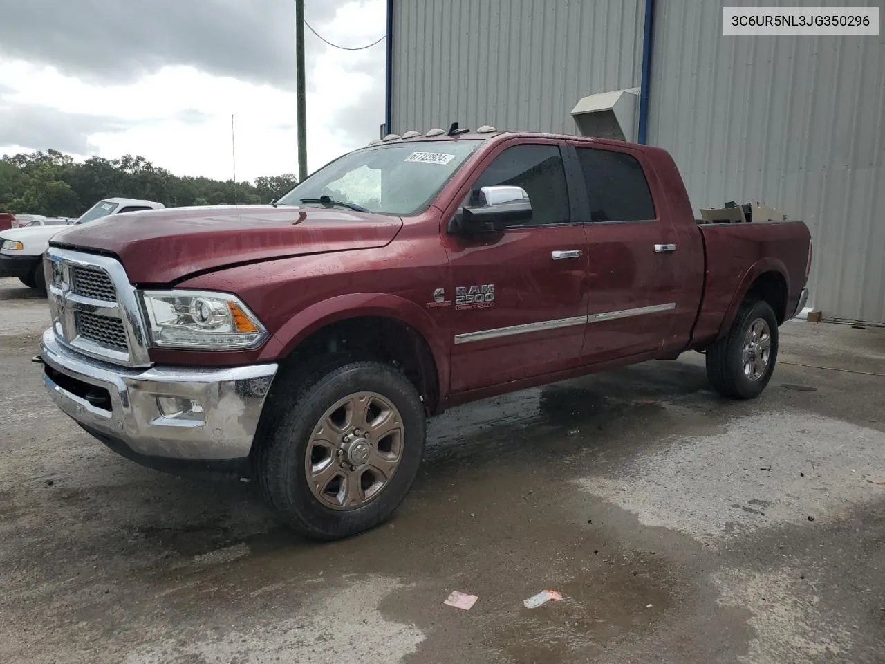 2018 Ram 2500 Laramie VIN: 3C6UR5NL3JG350296 Lot: 67722924