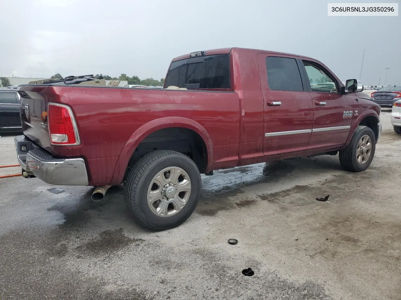 2018 Ram 2500 Laramie VIN: 3C6UR5NL3JG350296 Lot: 67722924