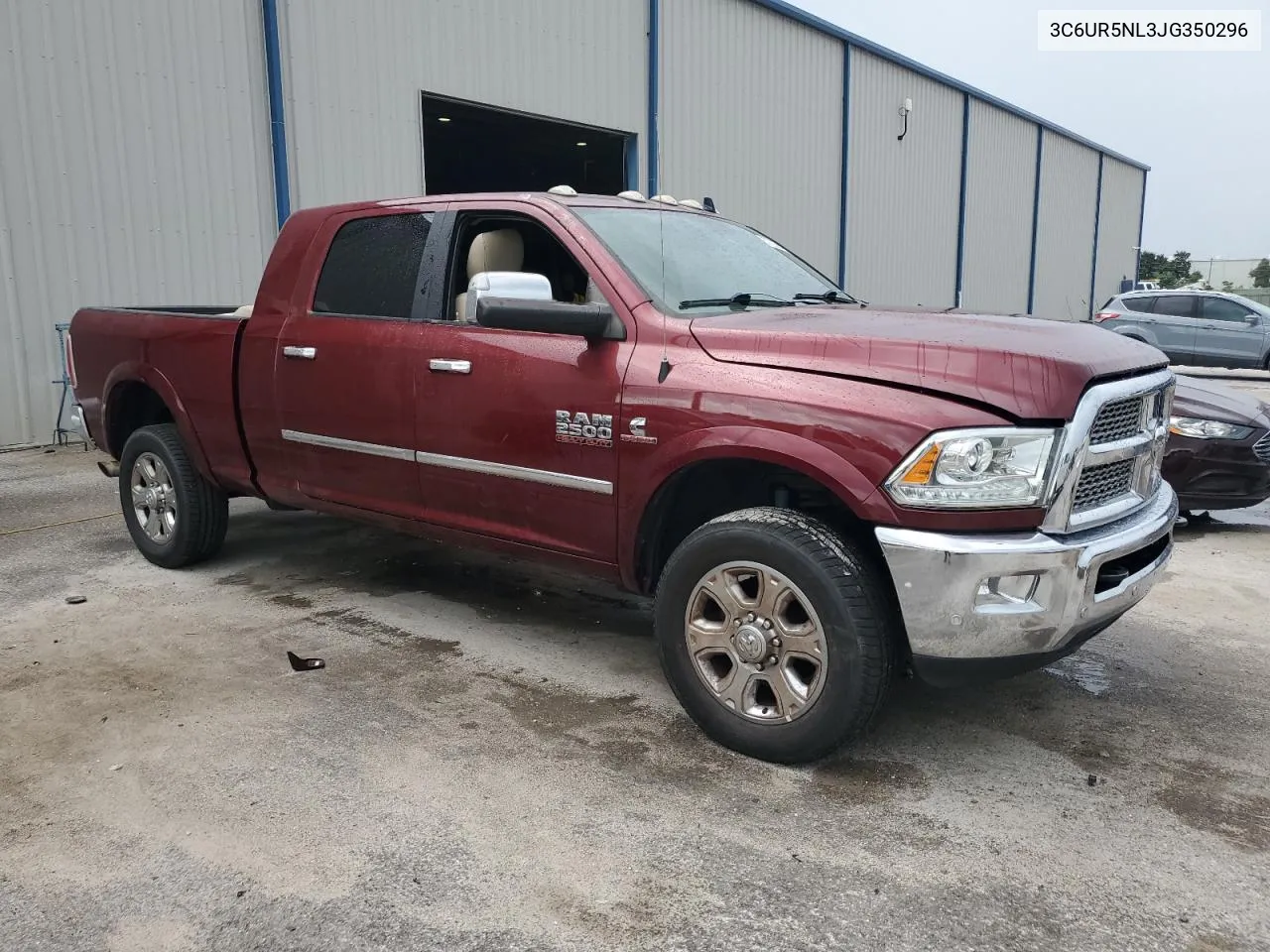 2018 Ram 2500 Laramie VIN: 3C6UR5NL3JG350296 Lot: 67722924