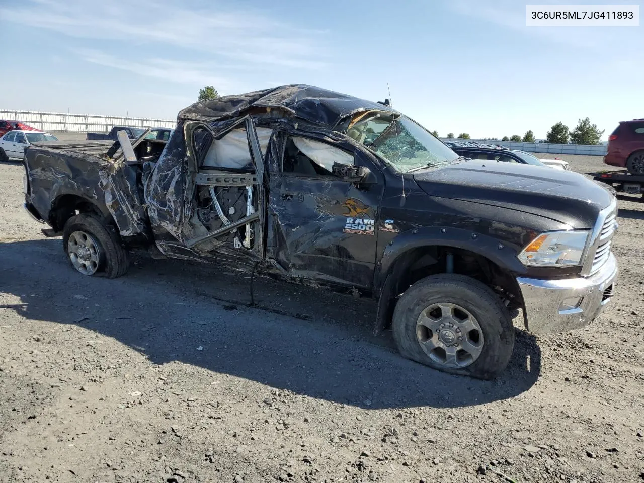 2018 Ram 2500 Slt VIN: 3C6UR5ML7JG411893 Lot: 68948564