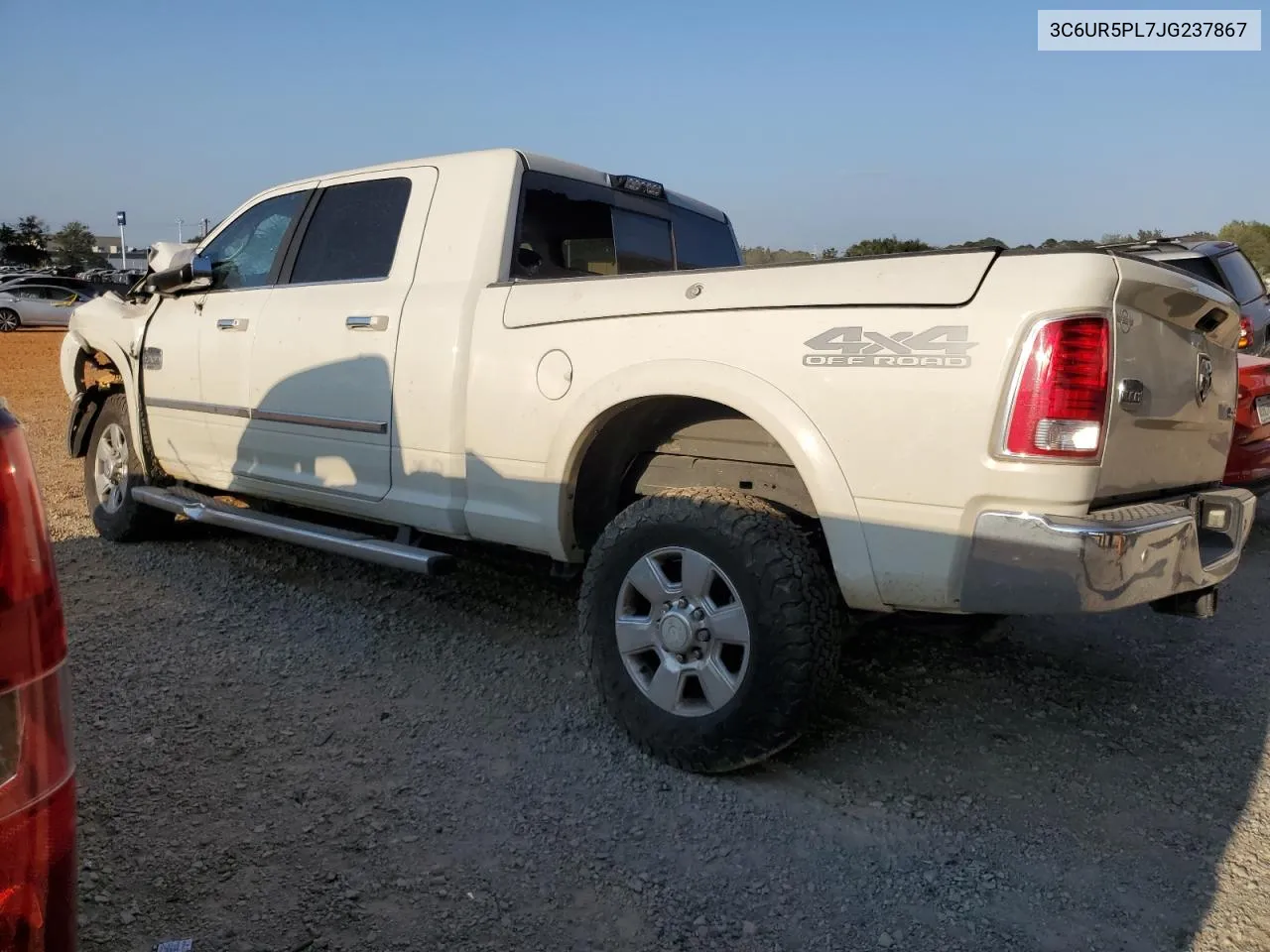 2018 Ram 2500 Longhorn VIN: 3C6UR5PL7JG237867 Lot: 69100314