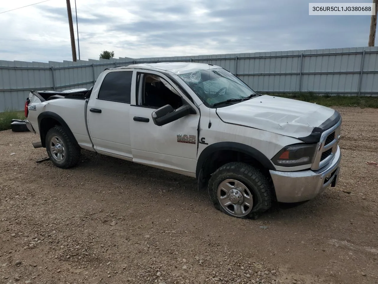 2018 Ram 2500 St VIN: 3C6UR5CL1JG380688 Lot: 69208344