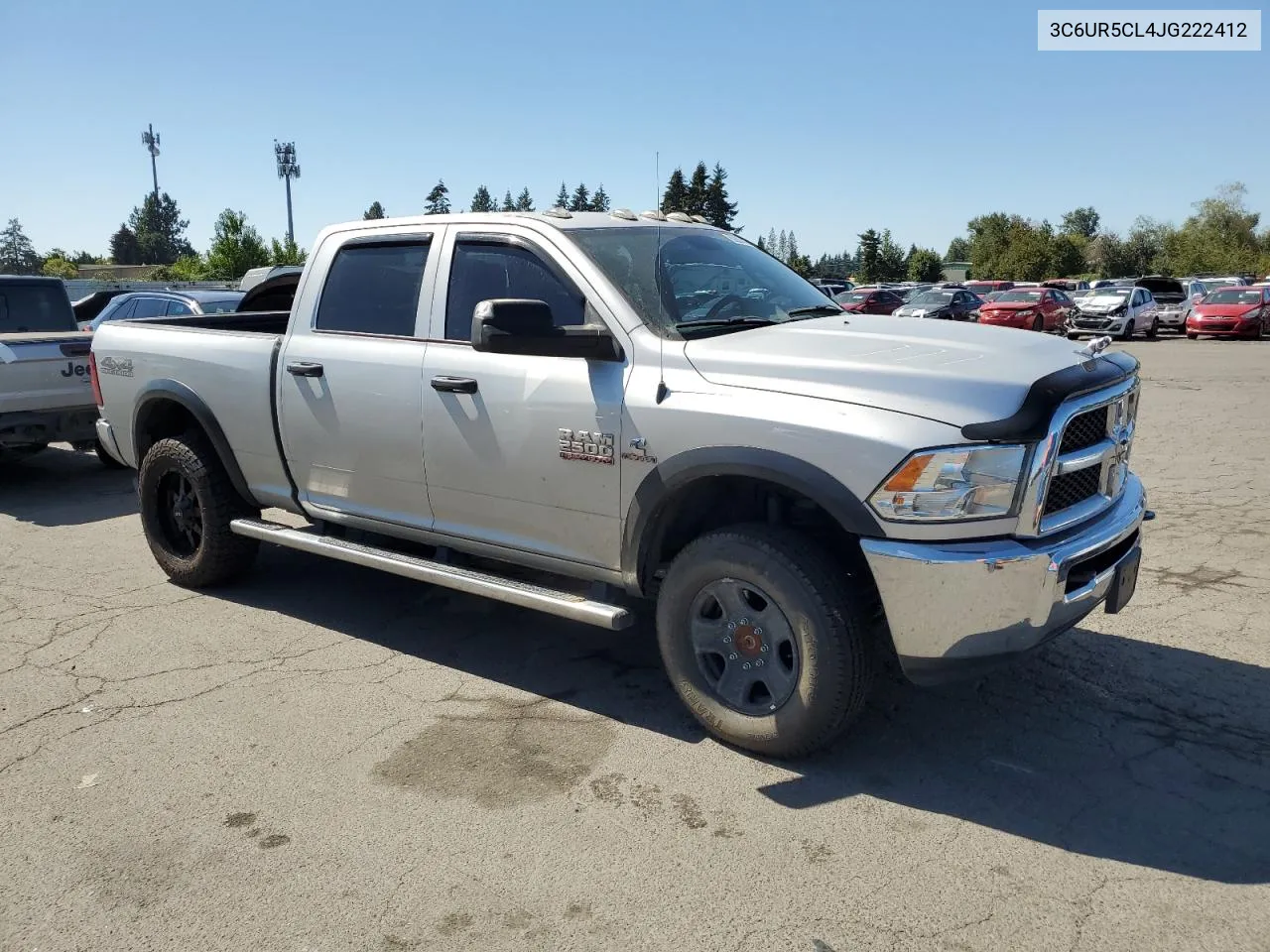 2018 Ram 2500 St VIN: 3C6UR5CL4JG222412 Lot: 69298444