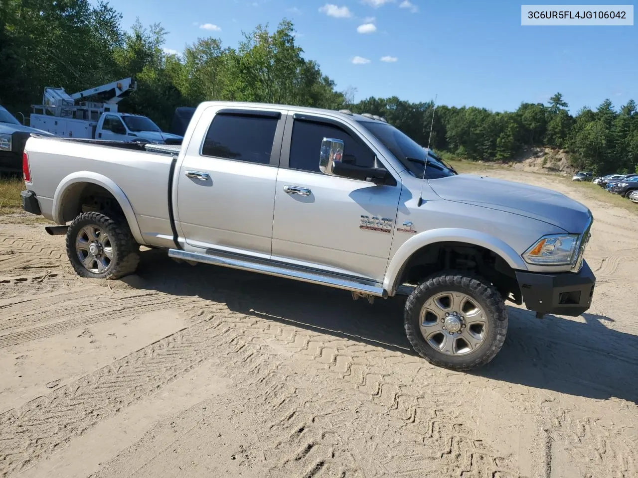 2018 Ram 2500 Laramie VIN: 3C6UR5FL4JG106042 Lot: 69785694