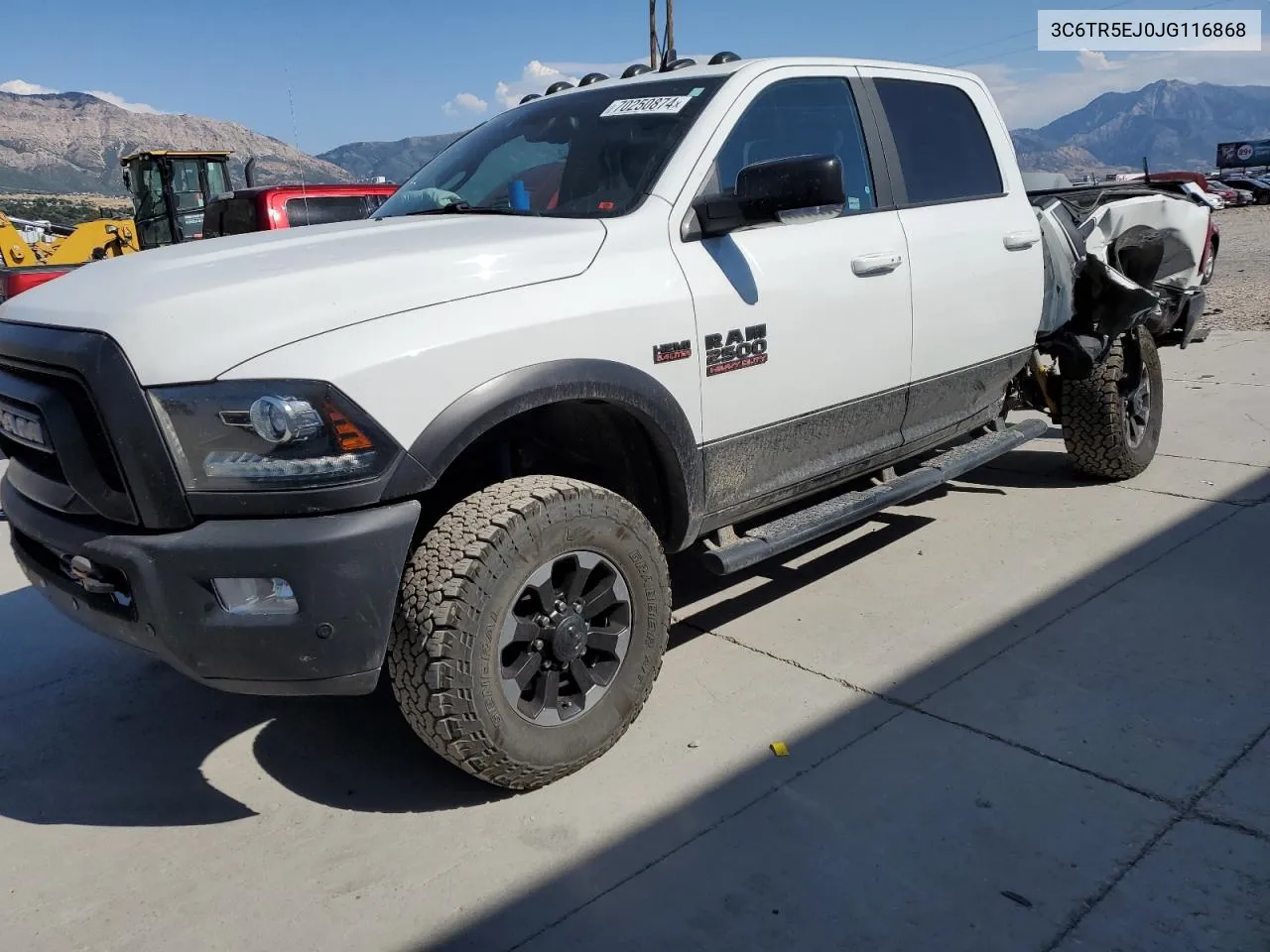 2018 Ram 2500 Powerwagon VIN: 3C6TR5EJ0JG116868 Lot: 70250874