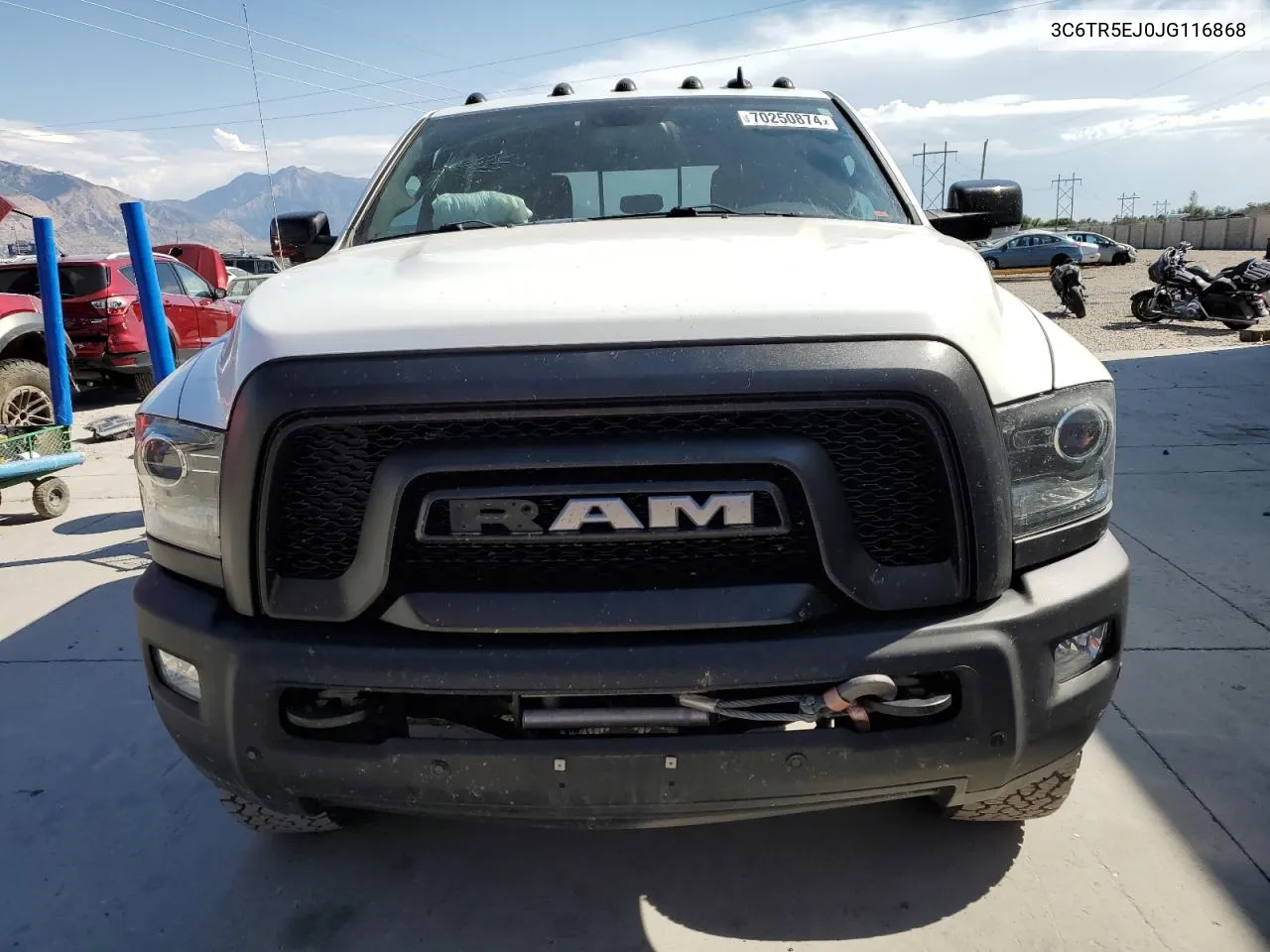 2018 Ram 2500 Powerwagon VIN: 3C6TR5EJ0JG116868 Lot: 70250874