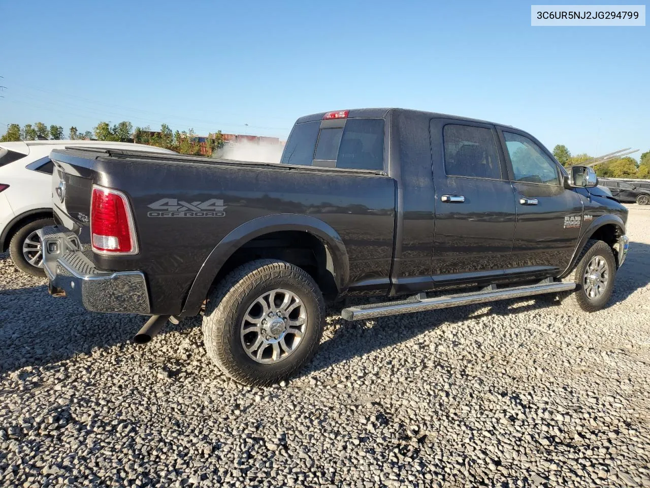 2018 Ram 2500 Laramie VIN: 3C6UR5NJ2JG294799 Lot: 70273154