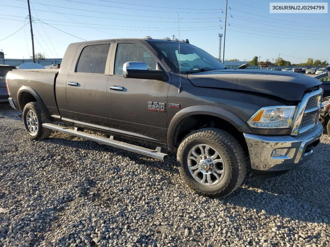 2018 Ram 2500 Laramie VIN: 3C6UR5NJ2JG294799 Lot: 70273154