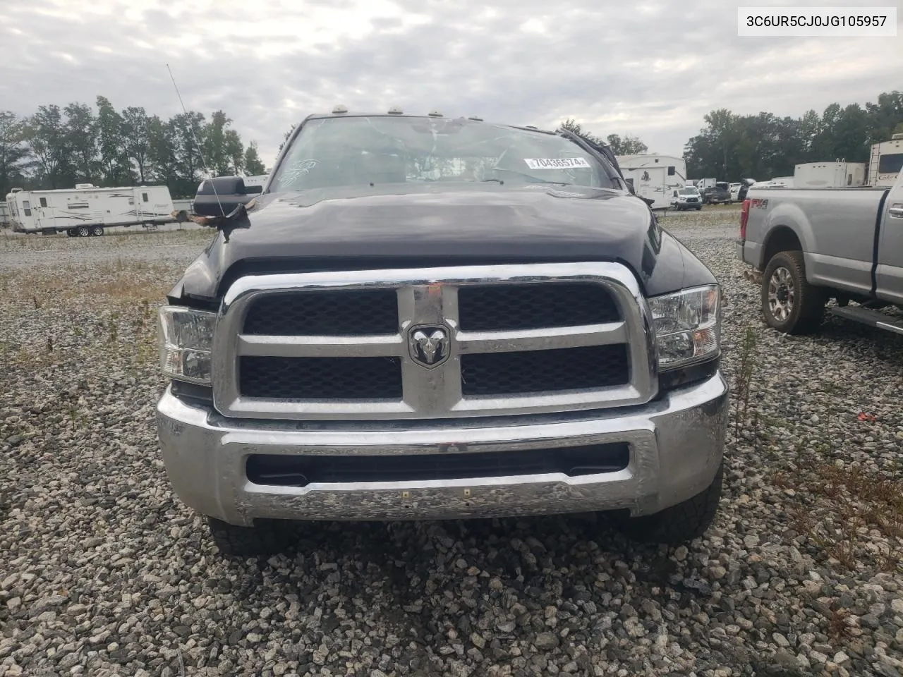 2018 Ram 2500 St VIN: 3C6UR5CJ0JG105957 Lot: 70436574