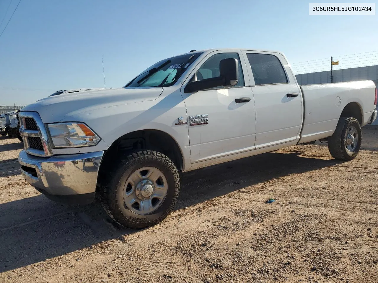 2018 Ram 2500 St VIN: 3C6UR5HL5JG102434 Lot: 70525554