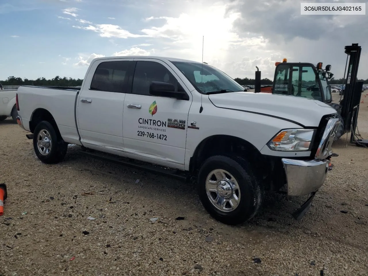 2018 Ram 2500 Slt VIN: 3C6UR5DL6JG402165 Lot: 70751934