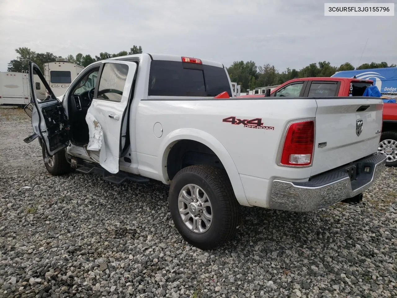 2018 Ram 2500 Laramie VIN: 3C6UR5FL3JG155796 Lot: 70849034