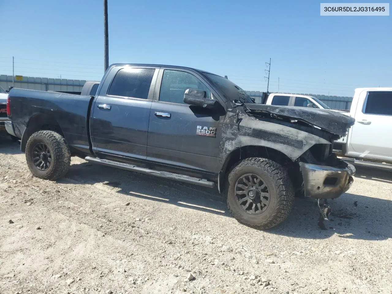 2018 Ram 2500 Slt VIN: 3C6UR5DL2JG316495 Lot: 71006364