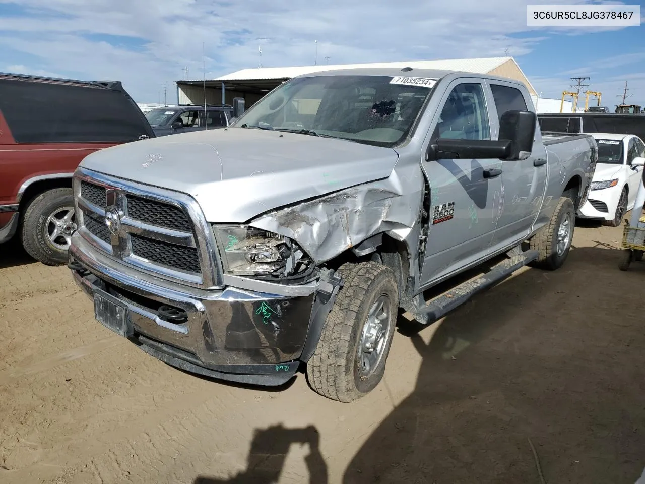 3C6UR5CL8JG378467 2018 Ram 2500 St