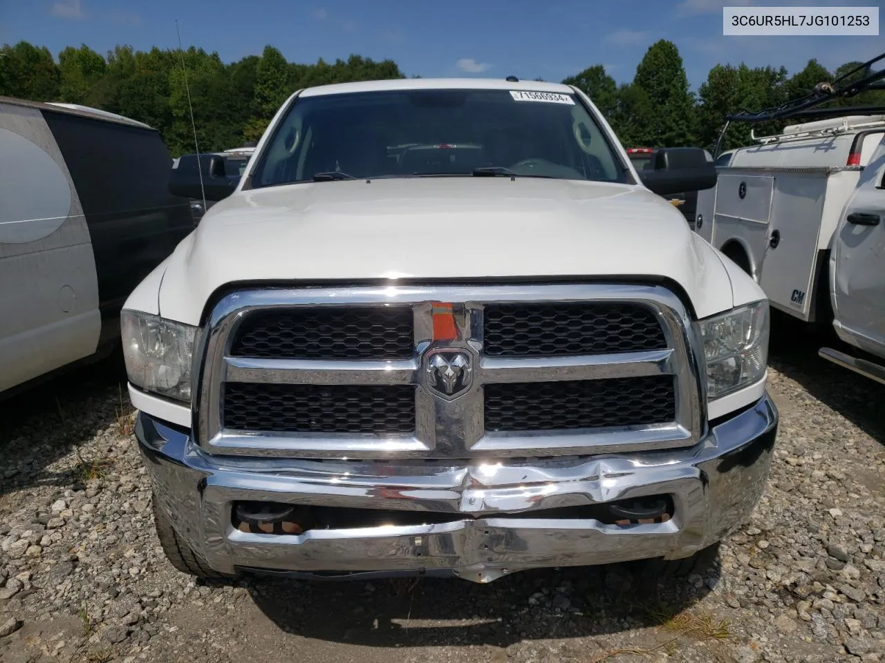 2018 Ram 2500 St VIN: 3C6UR5HL7JG101253 Lot: 71566934