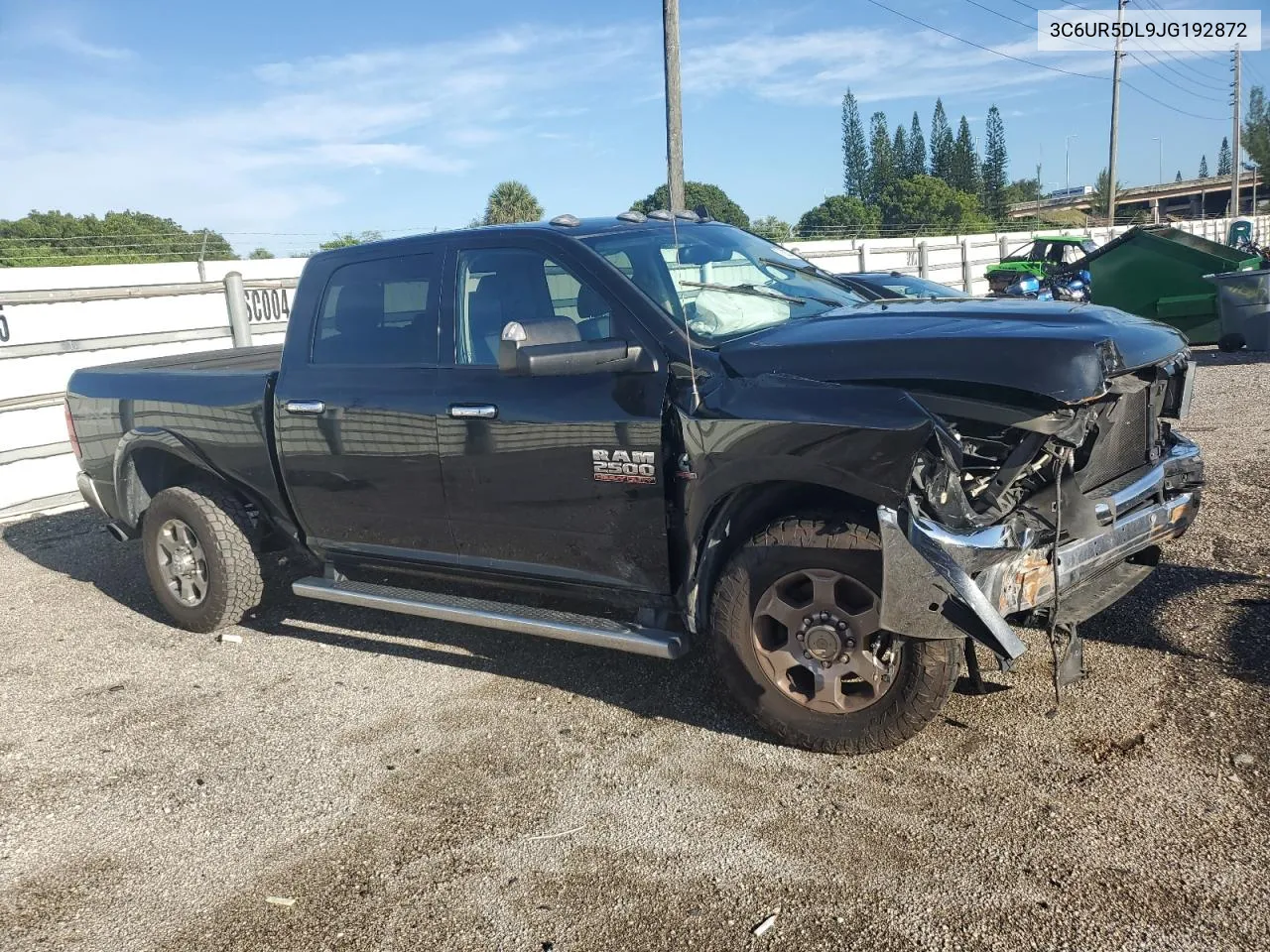 2018 Ram 2500 Slt VIN: 3C6UR5DL9JG192872 Lot: 71820274