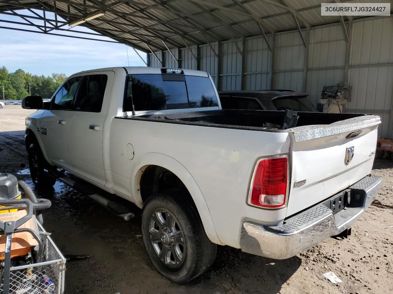 2018 Ram 2500 Laramie VIN: 3C6UR5FL7JG324427 Lot: 72055124