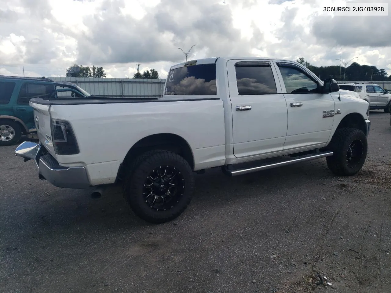 2018 Ram 2500 St VIN: 3C6UR5CL2JG403928 Lot: 72058094